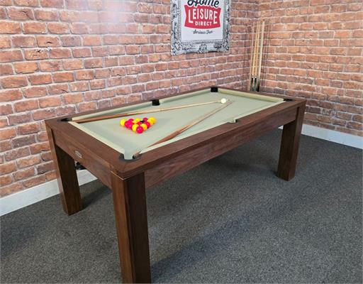 Signature Chester Walnut Pool Dining Table-  6ft: Warehouse Clearance
